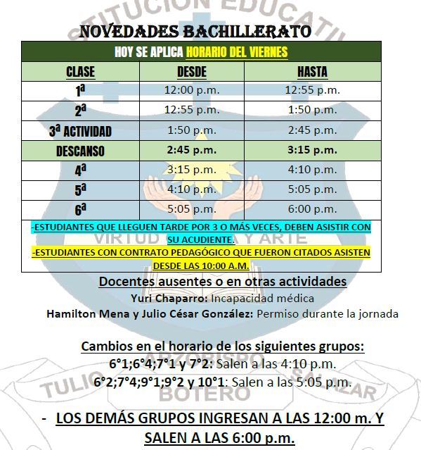 Novedades